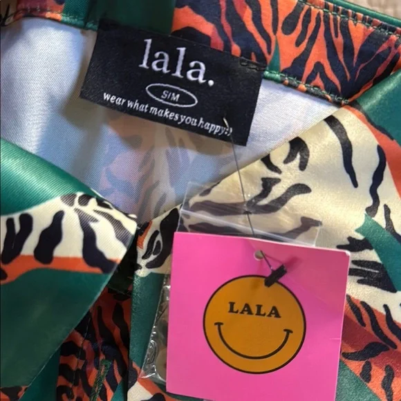 Wild Woman satin pantsuit - TOP ONLY - Picture 3 of 3